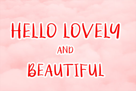 Cheerful New Year Font Poster 2