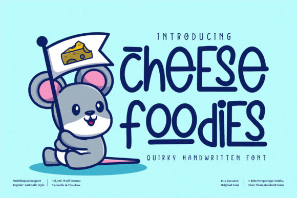 Cheese Foodies Font