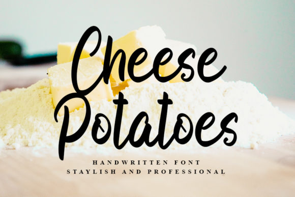 Cheese Potatoes Font Poster 1