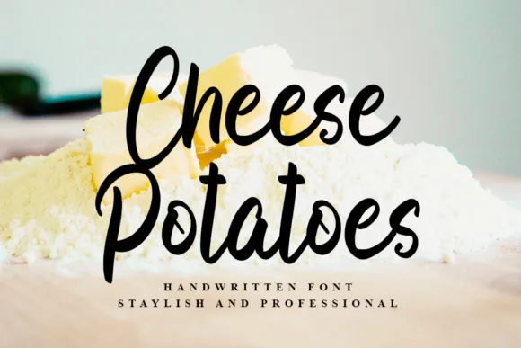 Cheese Potatoes Font Cheese Potatoes Font Poster 1