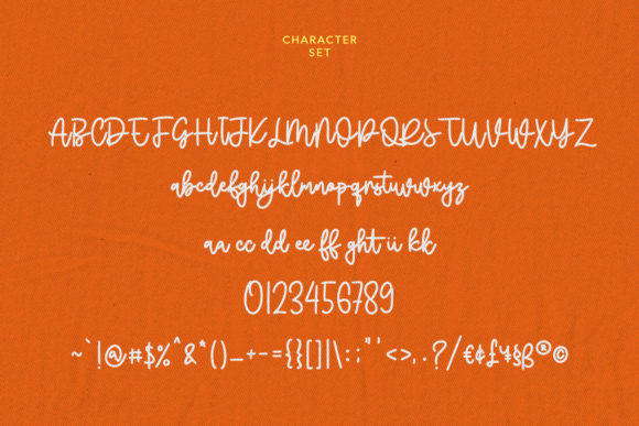 Cheesyfloat Script Font Poster 8