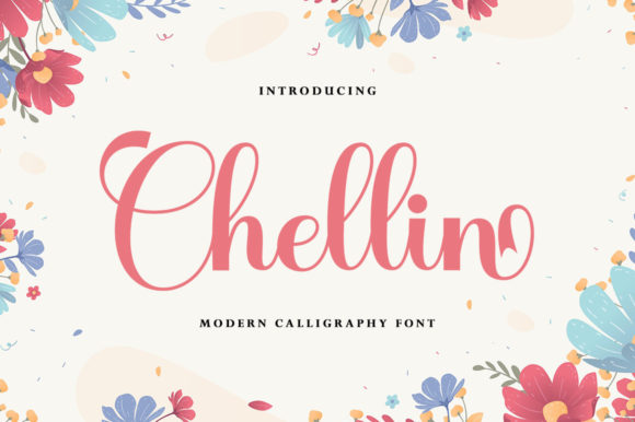 Chellin Font Poster 1