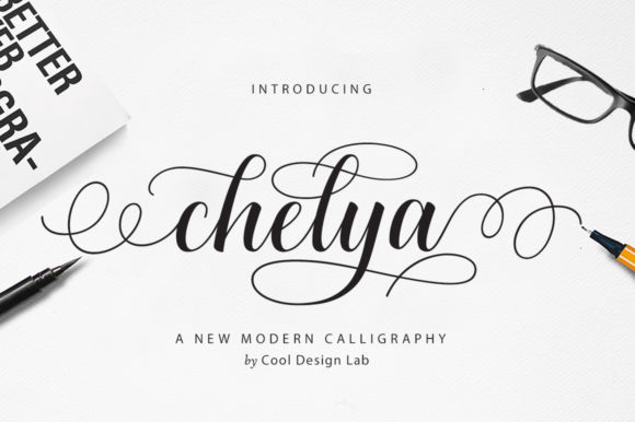 Chelya Font Poster 1