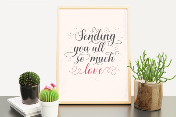 Chelya Font Poster 4