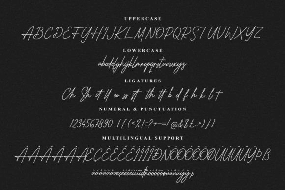 Chemistry Font Poster 7