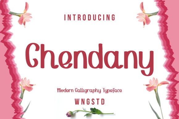 Chendany Font Poster 1