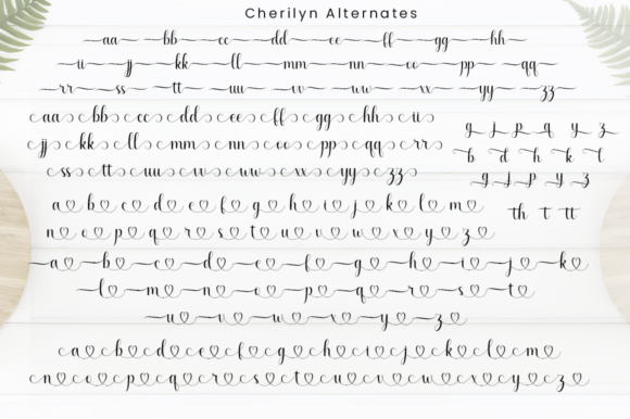 Cherilyn Font Poster 11