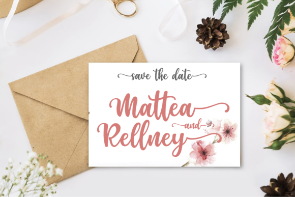 Cherry Blossom Font  Font Poster 2
