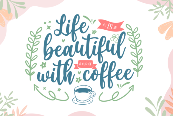 Cherry Blossom Font  Font Poster 8