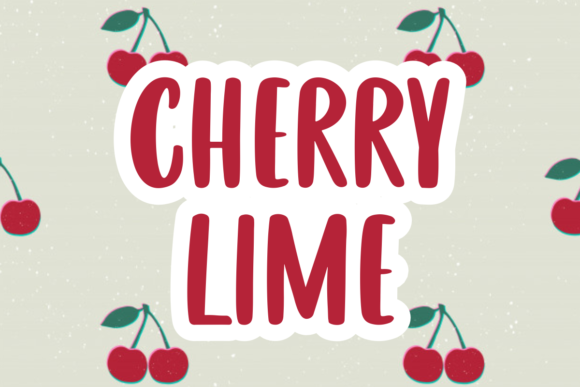Cherry Lime Font