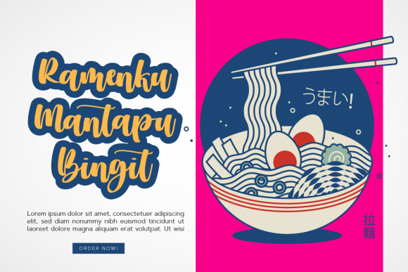 Chicken Soup Font Poster 7