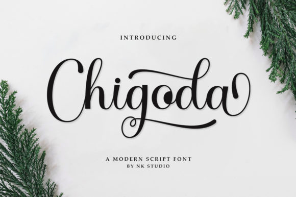 Chigoda Font Poster 1