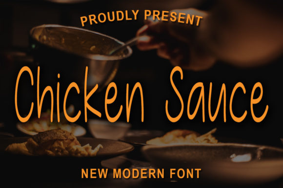 Chiken Sauce Font Poster 1