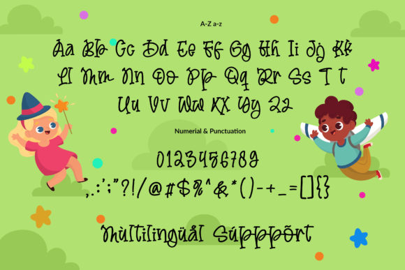 Child Dream Font Poster 4