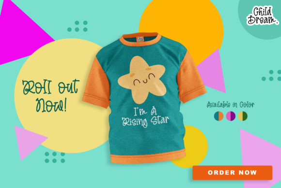 Child Dream Font Poster 5