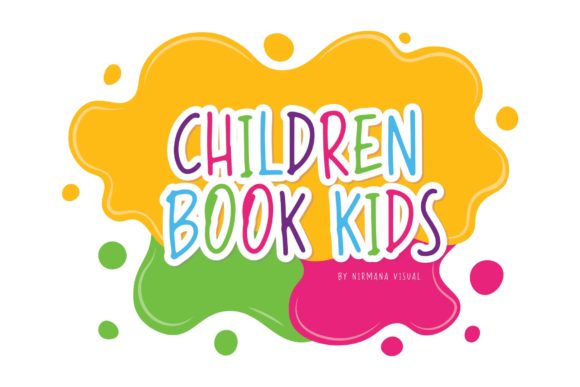 Children Book Kids Font Poster 1