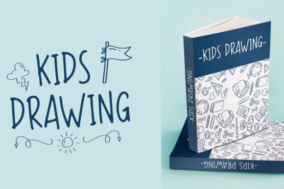 Children Book Kids Font Poster 3