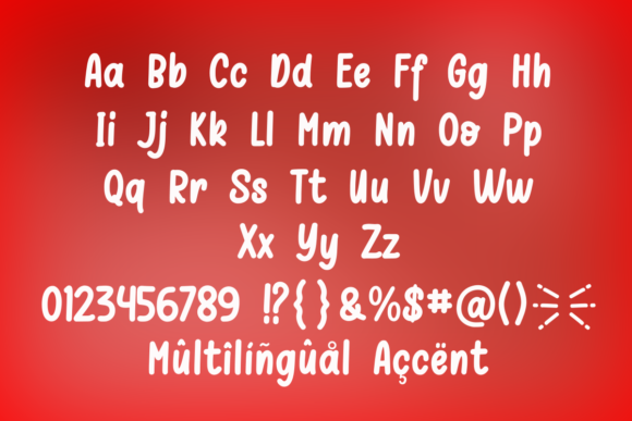 Chilli Sauce Font Poster 7