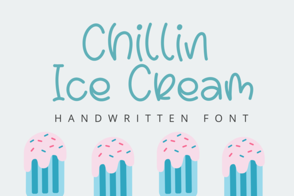 Chillin Ice Cream Font