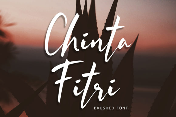 Chinta Fitri Font Poster 1