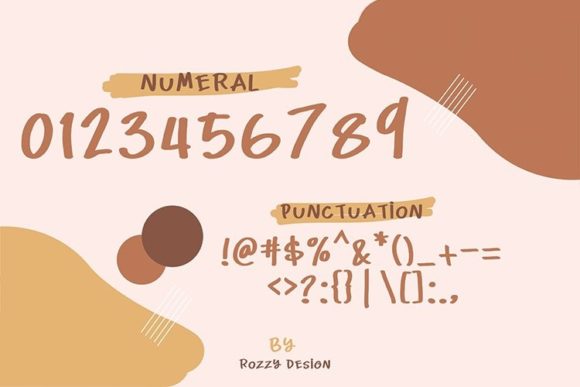 Chocky Font Poster 2