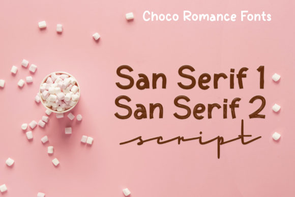 Choco Romance Font Poster 7