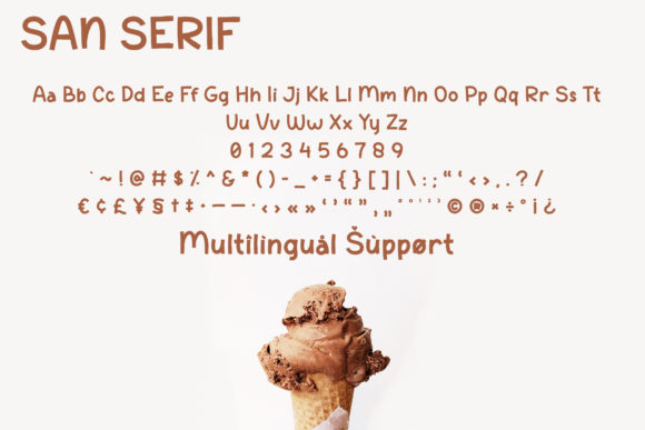 Choco Romance Font Poster 10