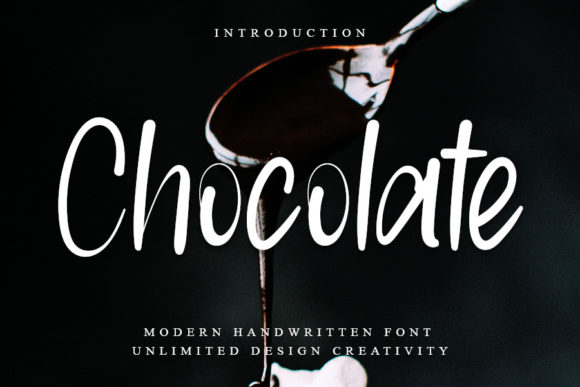 Chocolate Font Poster 1