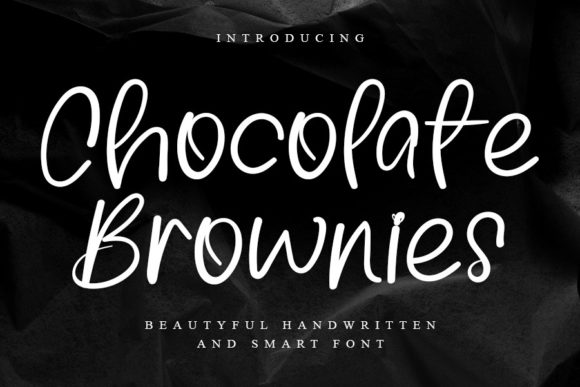 Chocolate Brownis Font Poster 1