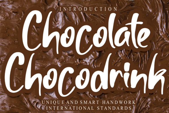 Chocolate Chocodrink Font