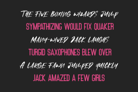 Chorus Font Poster 4
