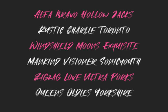 Chorus Font Poster 8