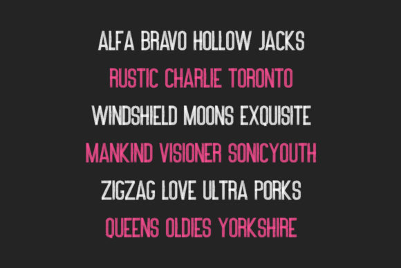 Chorus Font Poster 10