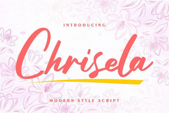 Chrisela Font Poster 1