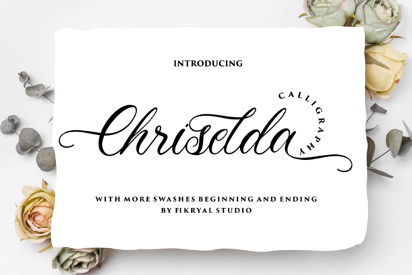 Chriselda Font Poster 1