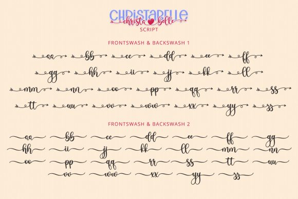 Christabelle Font Poster 11