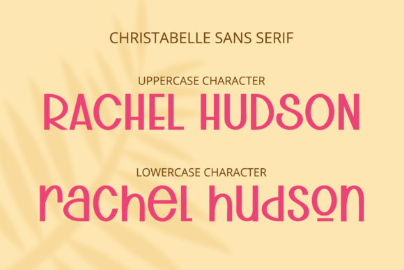 Christabelle Font Poster 3