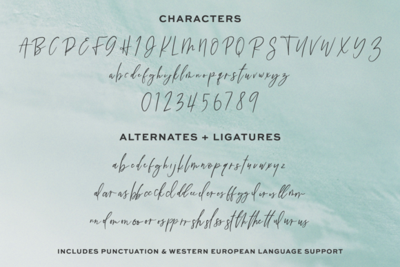 Christiana Font Poster 10