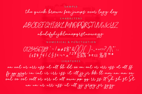 Christina Hellagista Font Poster 4