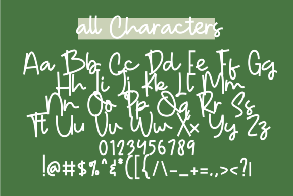 Christina Tameni Font Poster 5