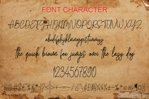 Christmas Font Poster 8