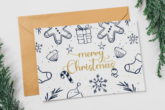Christmas Bear Font Poster 4