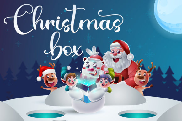Christmas Bear Font Poster 5