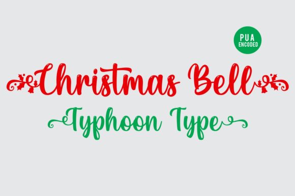 Christmas Bell Font