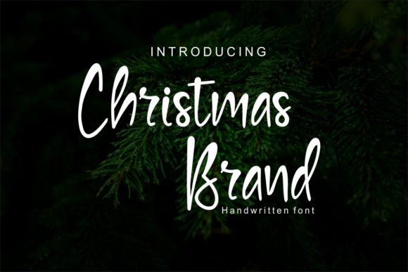 Christmas Brand Font Poster 1