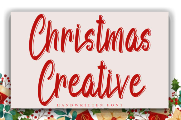 Christmas Creative Font Poster 1