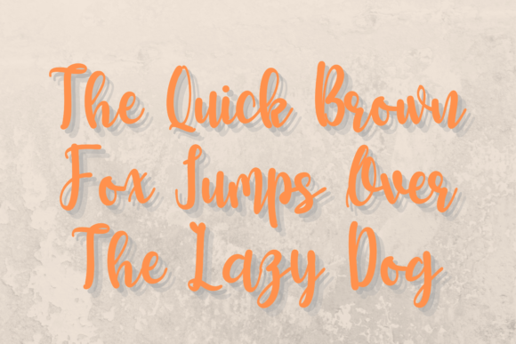 Christmas Cute Font Poster 2