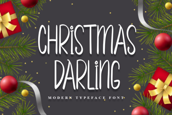 Christmas Darling Font Poster 1