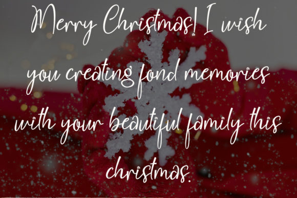 Christmas Delight Font Poster 5