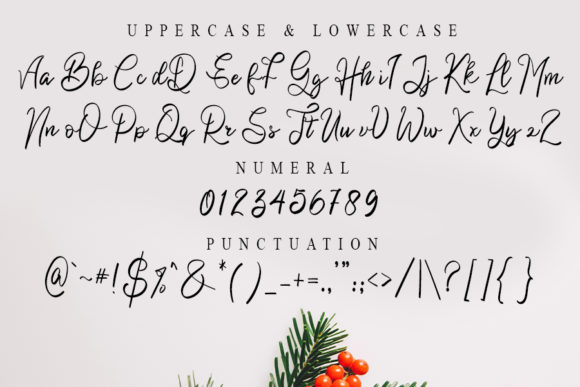 Christmas Dream Font Poster 4